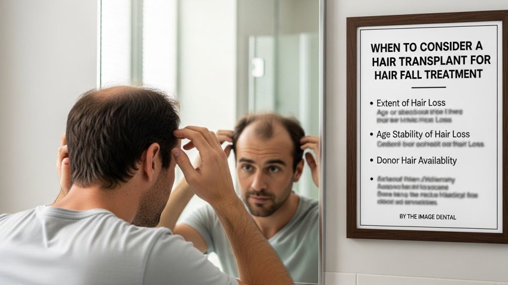 When to Consider a Hair Transplant for Hair Fall