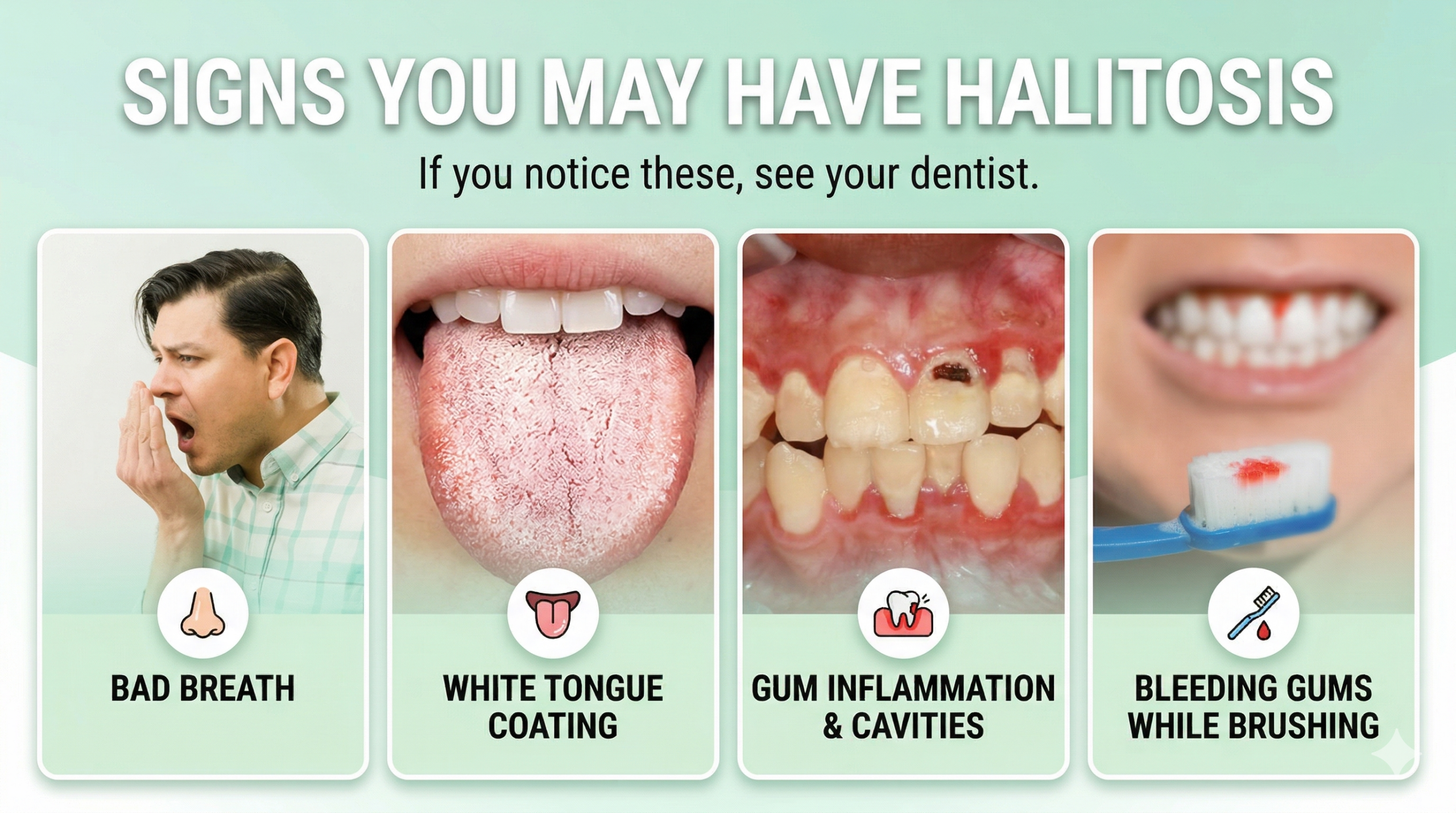 Signs You May Have Halitosis